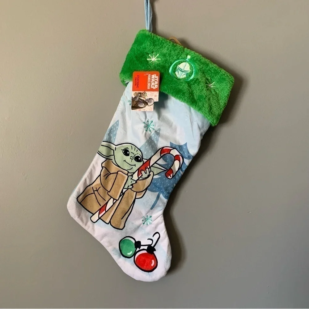 NWT. STAR WARS Grogu 20” Christmas Stocking